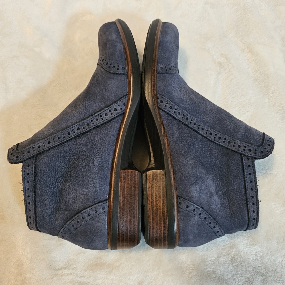 Naot Women's Nefasi Ankle Boots Navy Velvet Nubuck Size 37 USA 6-6.5 - Picture 5 of 10